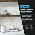 thumbnail image 3 of Art3d 10-Sheet 11.8''X13.4'' Peel and Stick Backsplash Marble Tone Tile for Kitchen,Bathroom,RV, 3 of 7