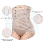 BATE Waist Trainer Corset for Women Sport Workout Body Shaper Tummy Control with Adjustable Hooks
