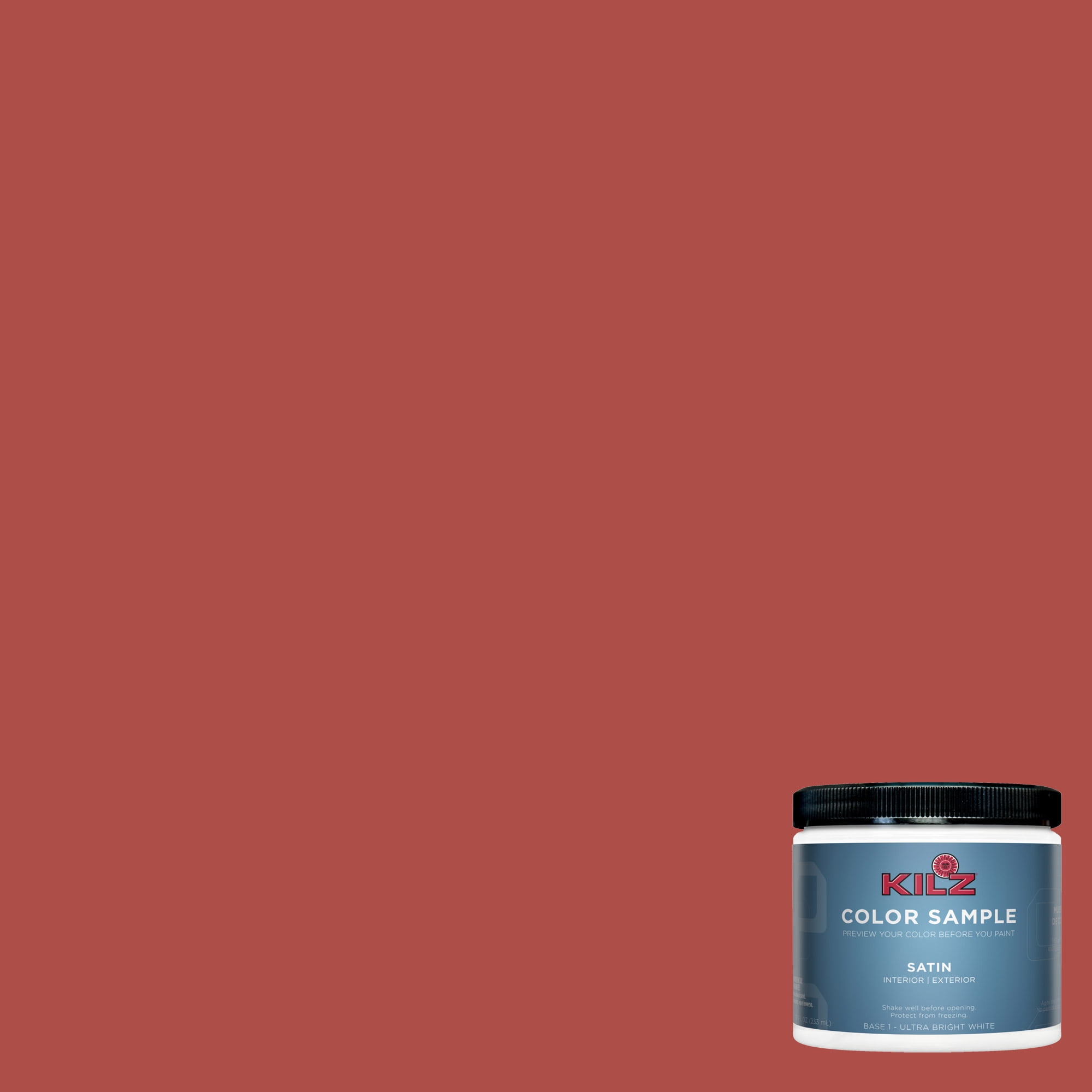 Red Flare, KILZ Complete Coat Interior/Exterior Paint & Primer in One, #LA130-01