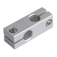 thumbnail image 1 of BQLZR Connecteurs de Support d'Arbre Croisé Linéaire Double Trou 10mm Dia, 1 of 5