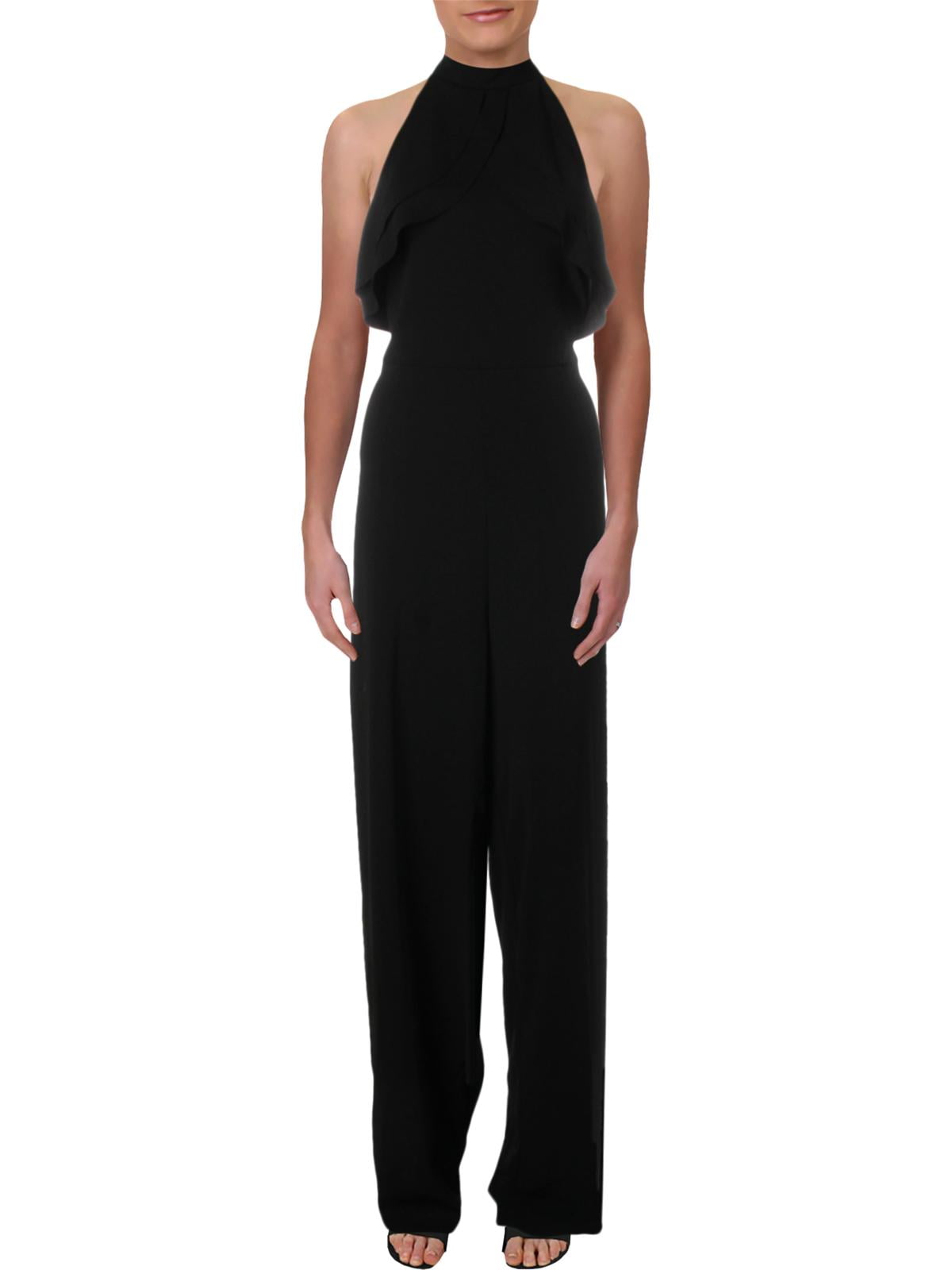 Bebe Womens Ruffled Halter Jumpsuit Walmart Com Bebe Womens Ruffled Halter Jumpsuit Walmart Com