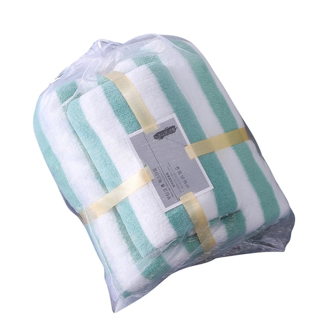 Renjiang Cotton 2 In 1 Bath Towel And Face Towel Soft-Bath Towels Set OF 2pc