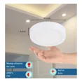 thumbnail image 3 of Pack 10 Piezas Lampara De Sobreponer Led Luz Blanca 18w Luminaria Plafón, 3 of 9