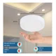 thumbnail image 3 of Pack 10 Piezas Lampara De Sobreponer Led Luz Blanca 18w Luminaria Plafón, 3 of 9