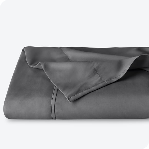 Bare Home Sábanas Planas Ultra Suaves - Colección Premium 1800 - Doble Cepillado - King, Gris