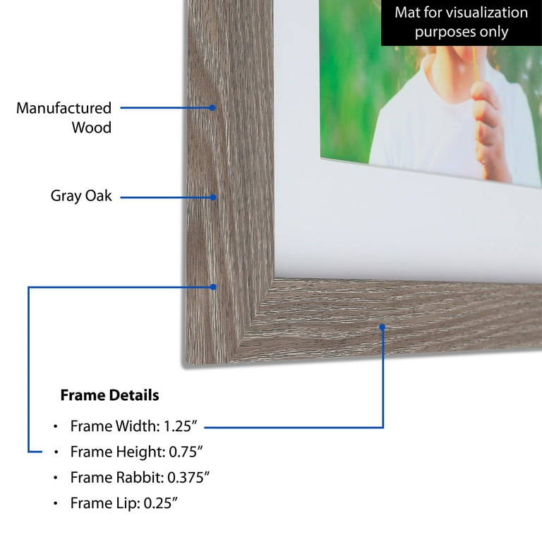 ArtToFrames 16" x 16" Mahogany Picture Frame, 16x16 inch Brown MDF Poster Frame (WOM-3978 ArtToFrames 16" x 16" Mahogany Picture Frame, 16x16 inch Brown MDF Poster Frame (WOM-3978