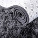 thumbnail image 4 of Alfombra ISEAU, 122 x 183 cm, Soft Shaggy, gris oscuro, lavable a máquina, 4 of 9
