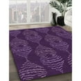 thumbnail image 3 of Ahgly Company Machine Washable Indoor Rectangle Transitional Dark Orchid Purple Area Rugs, 2' x 3', 3 of 7