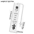 thumbnail image 3 of FENGGHAO Bible Study Journal and Inspirational Metal Bookmark Set Religious Focused Notebook for Prayer and Devotional Study Brown, 3 of 9