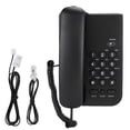 thumbnail image 2 of Environmental Protective Telephone, Easy To Use Office Telephone, Convenient for Home Hotel Restaurant Office White,Black, 2 of 7