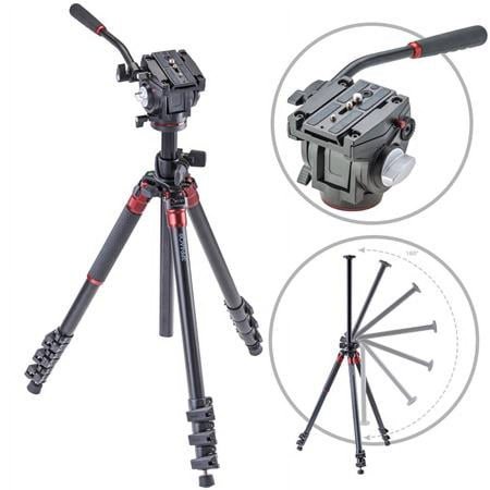 UPC: 0840014141753 | 3Pod Orbit 4 Section Aluminum Tripod with Q3 Fluid Video Head