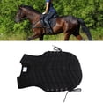 thumbnail image 3 of Equestrian Protector Vest,Professional Zip Closure Unisex Black Equestrian Protector Waistcoat Horse Riding Protective Vest with Extended Padding for Adult, 3 of 7