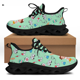thumbnail image 1 of Zapatos de enfermera blancos de dibujos animados para mujer, zapatillas planas de primera calidad con estampado de bocetos fisiológicos, calzado informal con cordones para mujer, 1 of 6