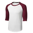 thumbnail image 5 of T200 Sport-Tek Men's Softball Shirt Colorblock Raglan Jersey, 5 of 6