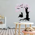 thumbnail image 2 of Cherry Blossom Tree Wall Art Decor-Decal Designs for Nursery Bedroom Decoration Floral Themed- Easy To Apply Vinyl Wall Decal - Art Removable Wall Sticker -Size 18" x 20"., 2 of 4