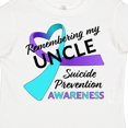 thumbnail image 4 of Inktastic Remembering my Uncle- suicide prevention awareness Boys or Girls Toddler T-Shirt, 4 of 5