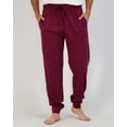 thumbnail image 2 of Real Essentials 4 Pack: Men's Cotton Jersey Soft Jogger Sleep Lounge Pajama Drawstring & Pockets (Available in Big & Tall), 2 of 4