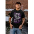 thumbnail image 5 of New York City Skyscraper Graffiti Men's Graphic T Shirt Tees Brisco Brands S, 5 of 6