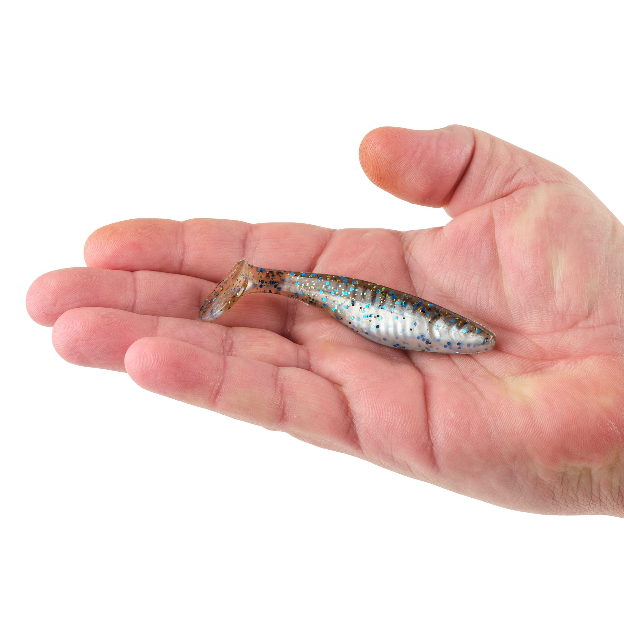 Berkley PowerBait® Saltwater The Champ Swimmer, 3.8 in, Swimbaits, Pinfish (6-count)