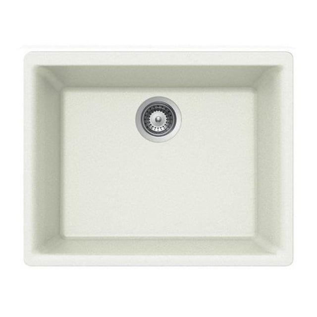 Quartztone Series Évier de Cuisine en Granit Composite sous-Mount, Blanc