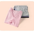 thumbnail image 3 of XXWXYD Girls Ballet Dance Top Cotton V Neck Vest Long Sleeve Classical Practice Shirt Cute Ballerina Wear, 3 of 8