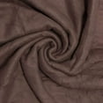 thumbnail image 5 of 24 pack Trail maker 60”L x 50”W Solid Color Hypoallergenic Fleece Throw Blankets in Brown, 5 of 7