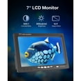 thumbnail image 2 of Cámara submarina Eyoyo, monitor LCD de 7 pulgadas, buscador de peces, 2 of 7