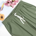 thumbnail image 6 of LEKDFST Women's Joggers Pants Pockets Drawstring Running Sweatpants for Women Lounge Workout Jogging Green XXXL, 6 of 9