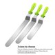 thumbnail image 5 of Espátula Para Glaseado Cuchilla Para Glaseado De Acero Inoxidable Espátula Multifuncional Con Sabor En U Espátula En Forma De U Juego De Espátula Para Glaseado De Grado Alimenticio Para Hornear Advancent HA027802-04, 5 of 7