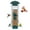 Dark Green, variant on Kingsyard Squirrel Proof Bird Feeder for Outdoor Hanging, Metal Tube, 3 lbs Capacity, 4 Ports, Red