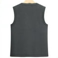 thumbnail image 4 of Men's Fleece-Lined Vest Soft Warm Vest with Pockets, 4 of 7