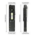 thumbnail image 2 of Yucurem Ultra Slim LED Flashlight with Pen Clip , Portable Pocket Flashlight for Hiking, Portable Outdoor Flashlight with Strong Light (A), 2 of 10
