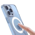 thumbnail image 3 of Funda para iPhone 15 Pro de silicona MagSafe transparente, 3 of 4
