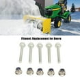 thumbnail image 3 of Pin 5 Set Auger Shear  Lock Nut Kit 19M7834 Auger Shear Pin  And Nut Replacement For Deere, 3 of 8