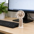 thumbnail image 4 of shyuyusa Mini USB Charging Hand Fan Portable Small Cooler Fan With Base For Outdoor Activity Daily Life, 4 of 6