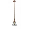 thumbnail image 1 of 206-AC-G43-L-LED-Innovations Lighting-X-Large Cone-3.5W 1 LED Mini Pendant in Industrial Style-12 Inches Wide by 18 Inches High   Antique Copper, 1 of 1