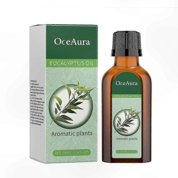 Pure Natural Eucalyptus Essential Oil - Organic, 100% Pure for Aromatherapy, Skin, Hair, Scalp, and Body Care Applications