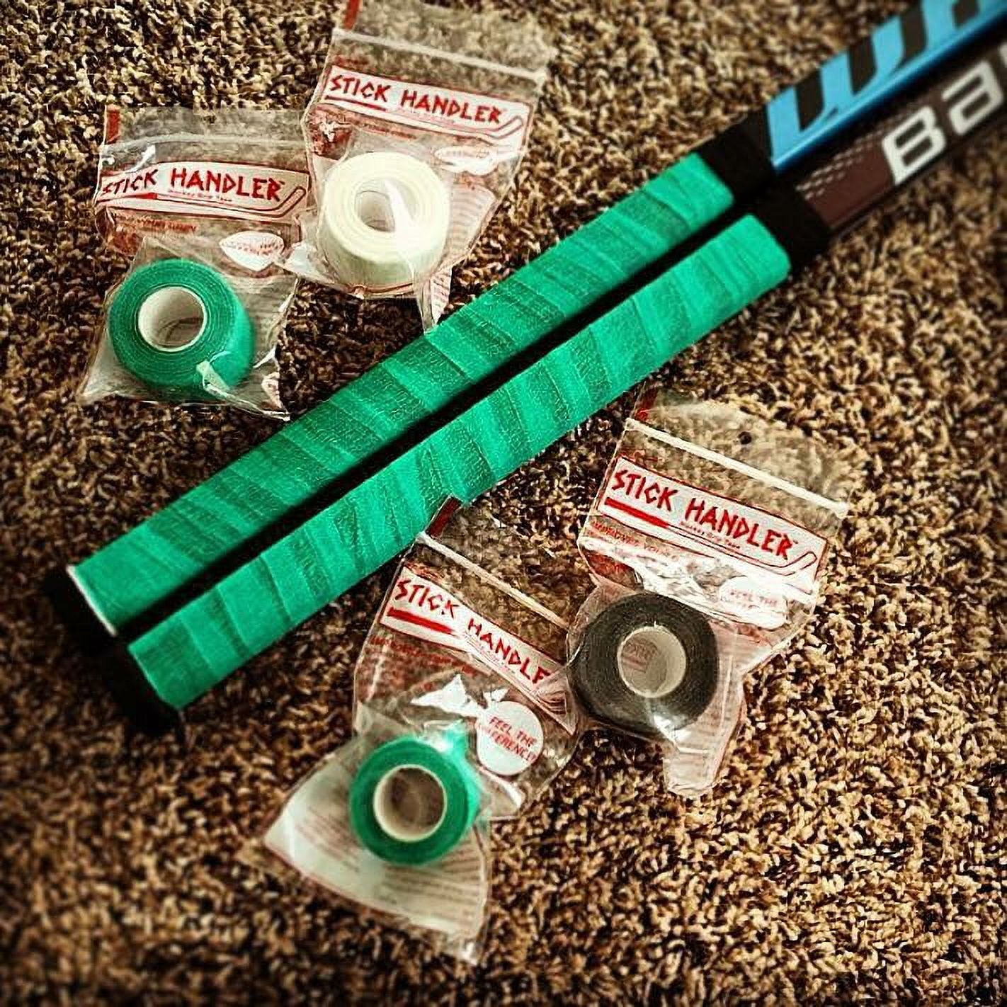 STICK HANDLER™  Professional Hockey Grip Tape Pro Pack  (Red|Two Pack)