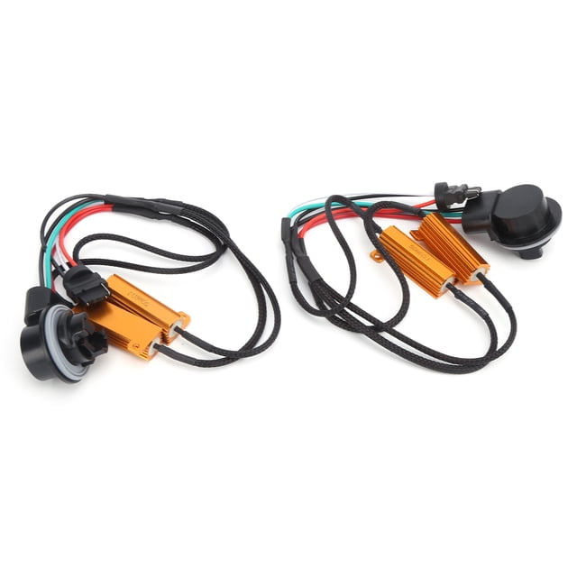Decodificador LED 2 Uds 50W 3157B ANGGREK Resistencia de Carga Canbus Libre de Errores