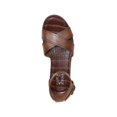 thumbnail image 3 of NATURALIZER Womens Brown Comfort Ankle Strap Non-Slip Sausalito Round Toe Buckle Sandals 8 M, 3 of 4