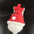 thumbnail image 3 of SPRING PARK Bunny Costumes - Cute Guinea Pig Clothes Soft Bunny Vest Cozy Cape with Leash for Guinea Pig Ferret Bunny Kitten and Other Small Animals for Christmas, 3 of 7