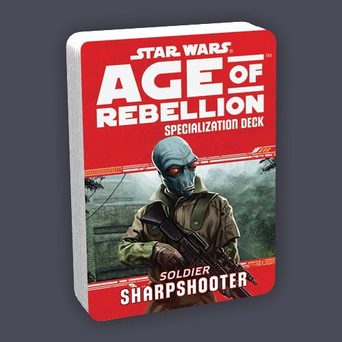 Star Wars: Age of Rebellion RPG - Specialization Deck - Sharpshooter