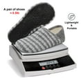 thumbnail image 5 of Barerun Mens Cozy Memory Foam Slippers Womens Slip On Warm House Slippers Grey, 5 of 7