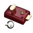 thumbnail image 3 of Night Latch Deadbolt Rim Lock Household Locks Front House Padlocks Gate Anti-Theft Heavy-Duty Single Mortise Open With Key Type 1, 3 of 8