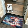 thumbnail image 2 of Australian Shepherd Patriotic Welcome for 4Th of July Independence Day Doormat Aussie Dog Lover Gifts Indoor Outdoor Welcome Mat - 00010, 2 of 5