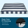 thumbnail image 5 of PETMAKER 36in Water-Resistant Dog Bed with Removable Washable Cover (Navy), 5 of 11
