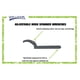 thumbnail image 2 of Llave inglesa ajustable tipo gancho Williams SAE de 1-1/4 a 3 pulgadas, 2 of 5