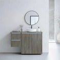 thumbnail image 2 of Randalco Indiana 48" Modern Wood Bathroom Vanity Cabinet in Charred Gray, 2 of 4