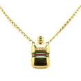 thumbnail image 1 of Pre-Owned Gucci Perfume Bottle Sherry Line Long Necklace in Gold and Multicolor... (Good), 1 of 5