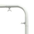 thumbnail image 3 of TOOL1SHOoo Wedding Pole Bracket with Pull Rod and Elastic Cloth Cover,Metal Stand Kit for Wedding/Ceremony/Party Decoration,6.56*6.56ft,White and Pink, 3 of 11